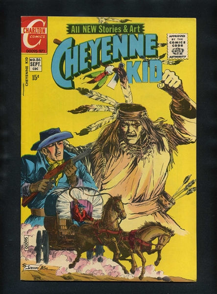 Cheyenne Kid #86 VF 1971 Charlton Comic Book